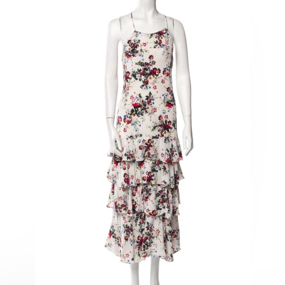 Marissa Webb Multicolor Floral Dress